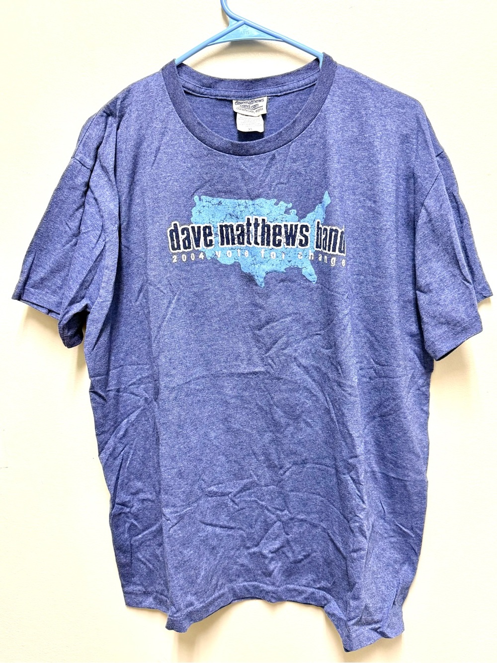 Dave Matthews Band, Vote For Change 2004 Men’s XL Two sided T-shirt.